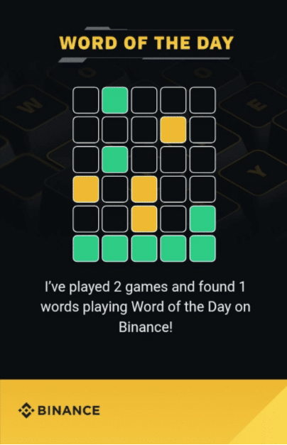 Binance Word Of the Day Binance Word Of the Day